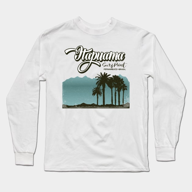 Itapuama Surf Long Sleeve T-Shirt by pvbacelar